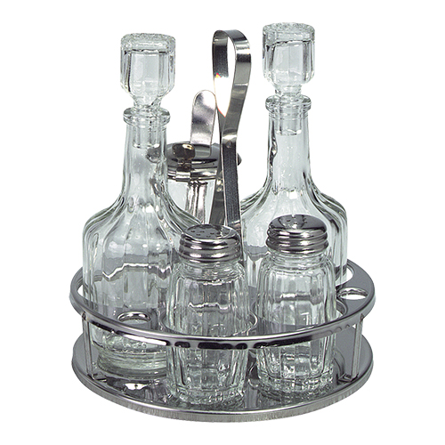 Menage Pfeffer/Salz/Senf/ Öl/ Essig